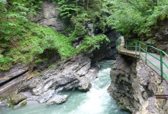 Breitachklamm im Sommer