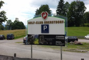 Parkplatz Golfplatz Oberstdorf