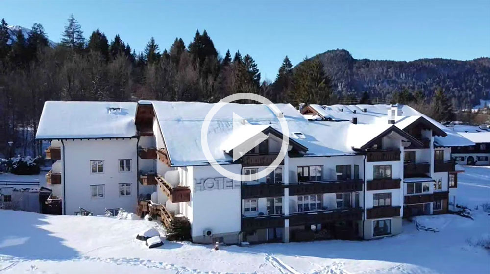 Drohnenflug im Winter